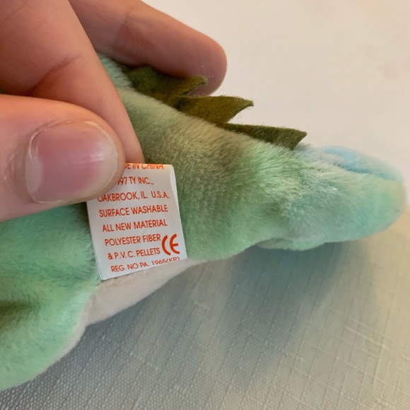 RARE! IGGY THE IGUANA BEANIE BABIES - Picture 7 of 8